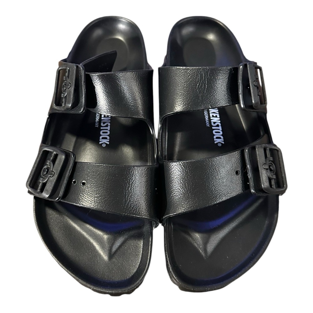 Birkenstock Arizona EVA Black Sandals EU 40 Women 9 Men 7 Narrow New in Box